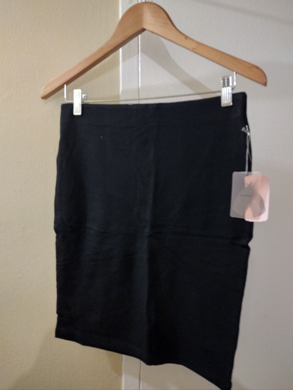 Forever 21 Black Stretch Pencil Skirt